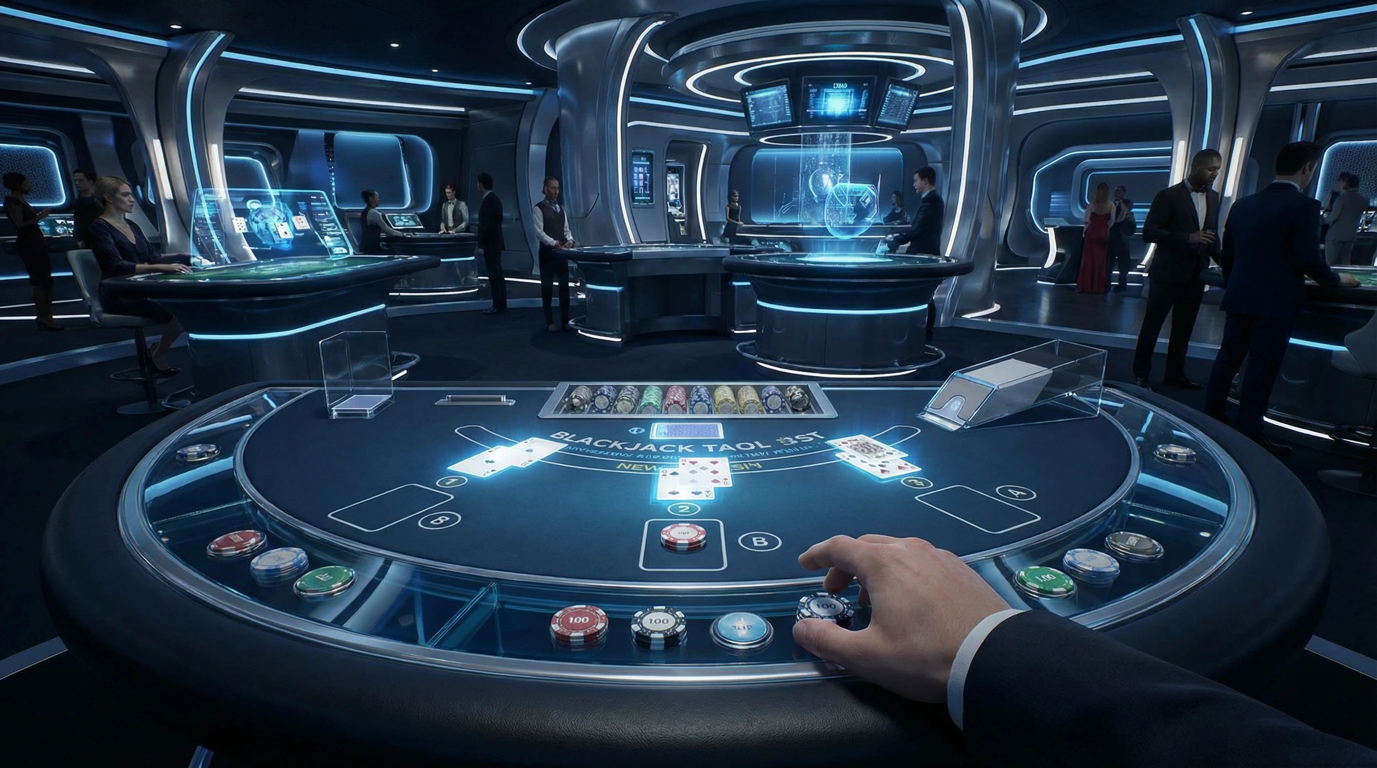 Mesa de Blackjack Digital